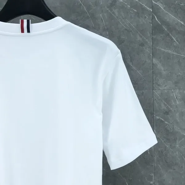 Thom Browne Raven Logo White T-Shirt - 48