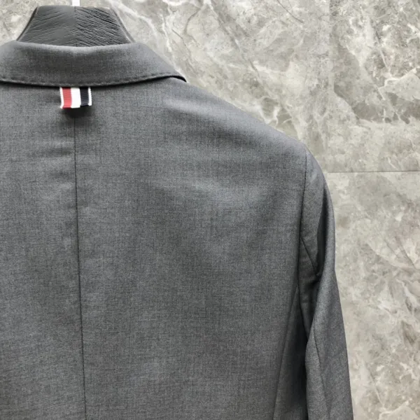 Thom Browne Classic Four-Bar Stripe Navy Blazer - 6