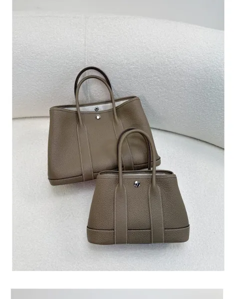 Hermès Picotin Lock in Burgundy Taurillon Leather Handbags - 45