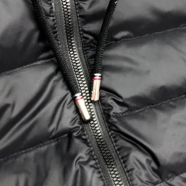 Thom Browne 4-Bar Stripe Hooded Down Vest Gray - 15