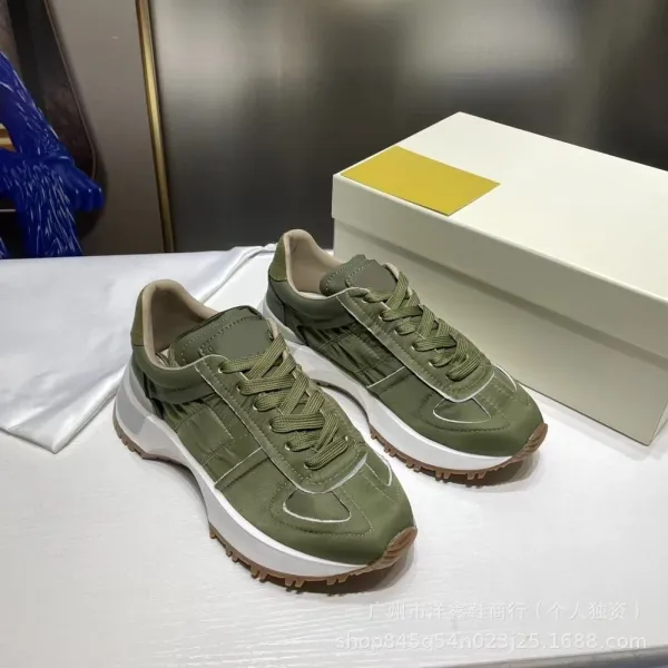 Maison Margiela Tabi Sneaker Black Beige Chunky Sneakers - 35