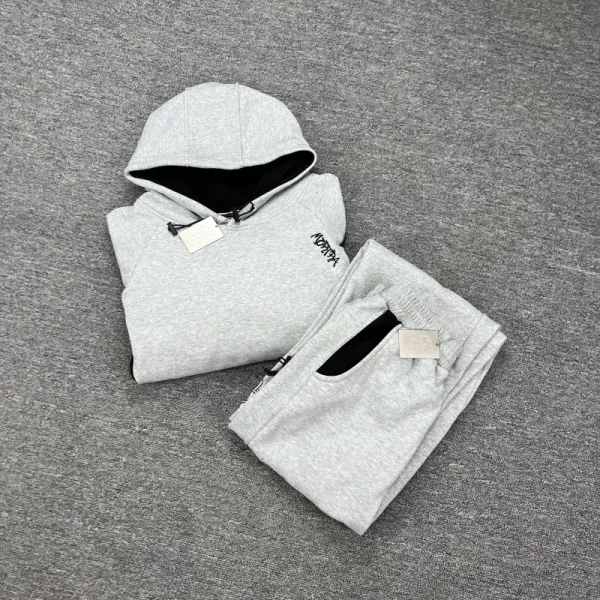GRA Graffiti Logo Sweat Shorts Gray - 29