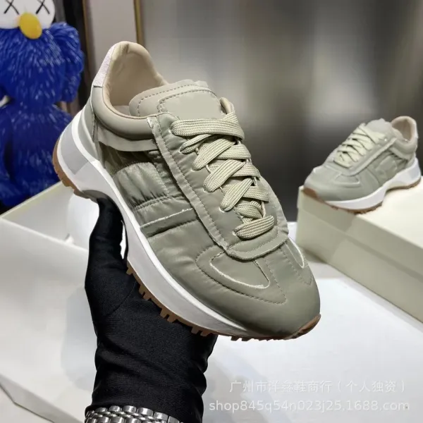 Maison Margiela Tabi Sneaker Black Beige Chunky Sneakers - 34