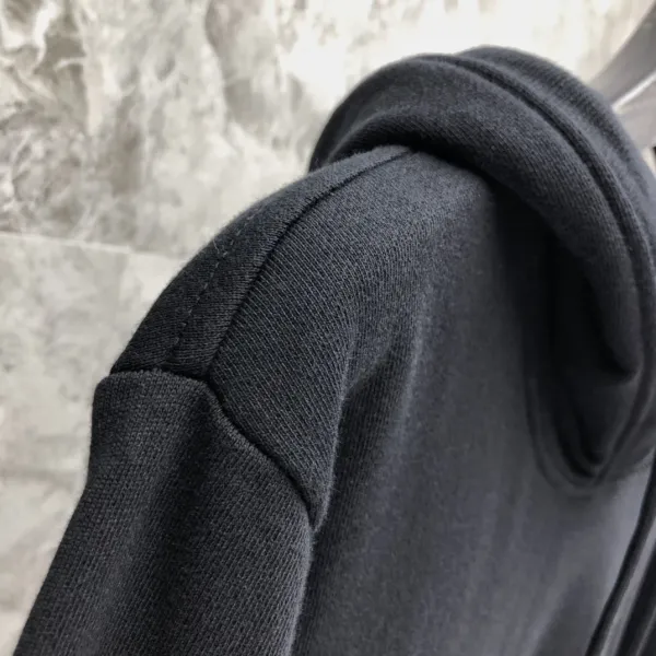 Thom Browne Classic Four-Bar Stripe Gray Sweatshirt - 33