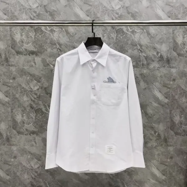 Off-White Industrial Stripe White Cotton Shirt - 31
