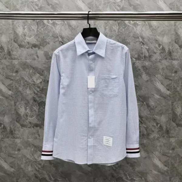 Off-White Industrial Stripe White Cotton Shirt - 37