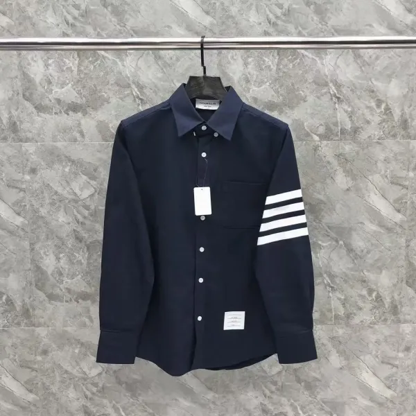 Off-White Industrial Stripe White Cotton Shirt - 44