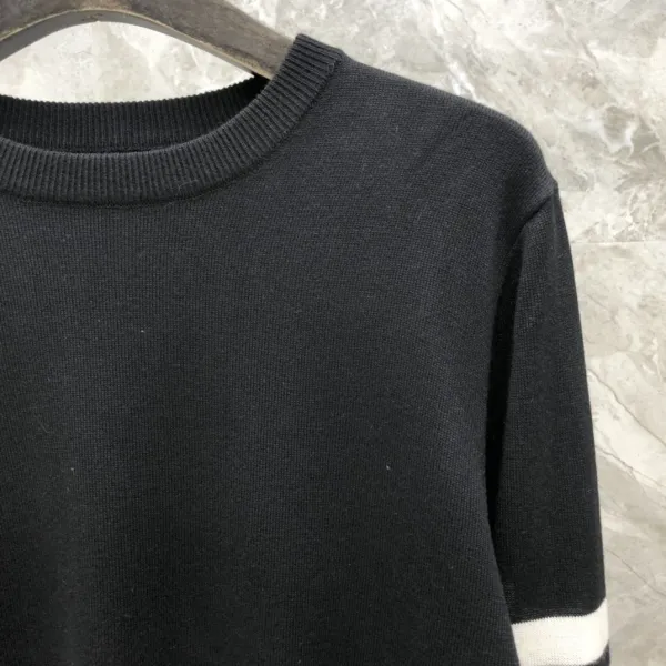 Thom Browne 4-Bar Stripe Navy Wool Sweater - 33