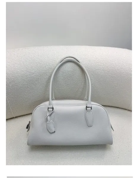 Hermès Bolide 2023 White Calfskin Handbag - 18
