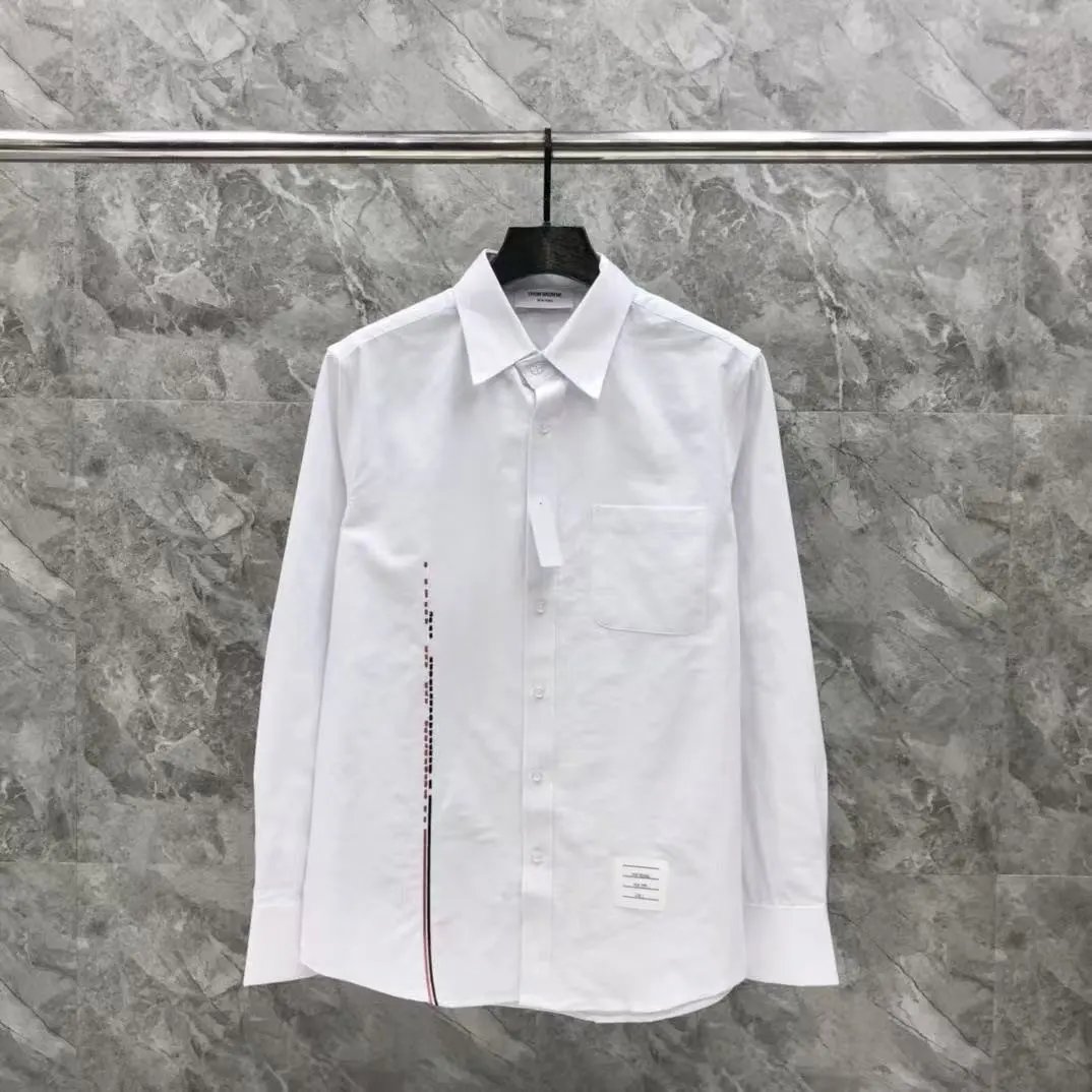 Off-White Industrial Stripe White Cotton Shirt - 32