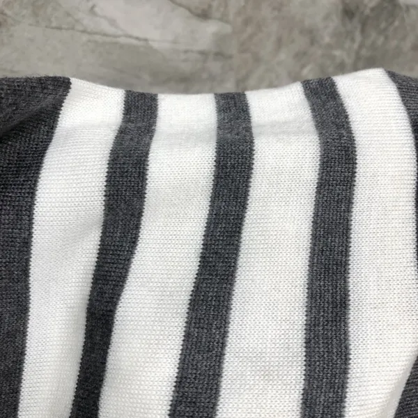 Thom Browne 4-Bar Stripe Navy Wool Sweater - 18