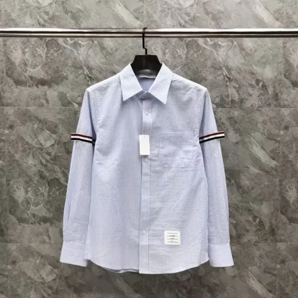 Off-White Industrial Stripe White Cotton Shirt - 34