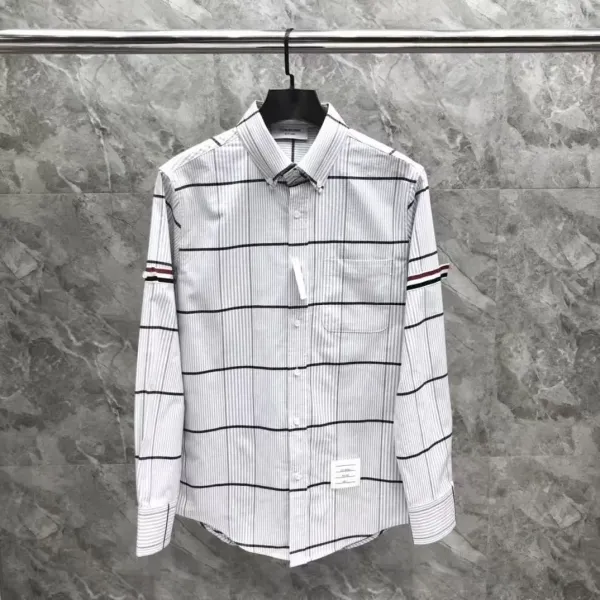 Off-White Industrial Stripe White Cotton Shirt - 49