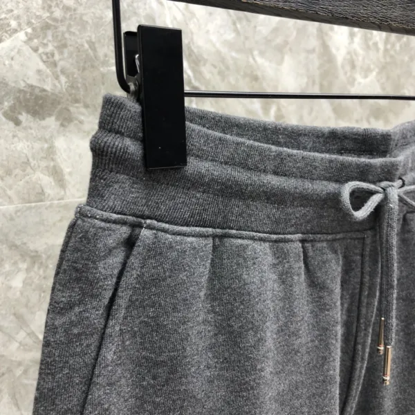 Thom Browne Four-Bar Stripe Black Sweatshorts - 21