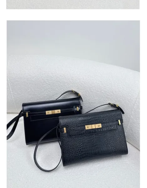 Saint Laurent Kate Medium Burgundy Leather Shoulder Bag - 15