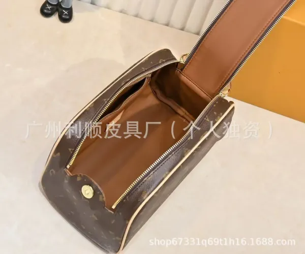 Louis Vuitton Monogram Canvas Toiletry Pouch Brown Bag - 7