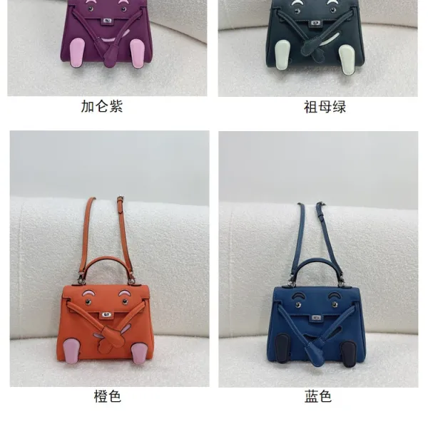 Hermès Mini Kelly Pochette Crocodile Black Handbag - 6