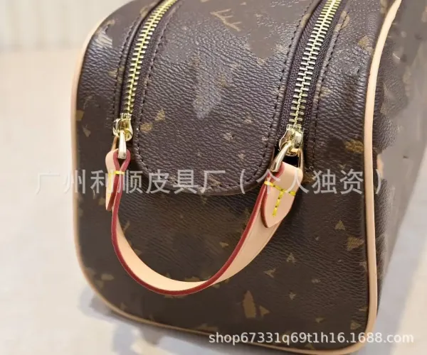 Louis Vuitton Monogram Canvas Toiletry Pouch Brown Bag - 6