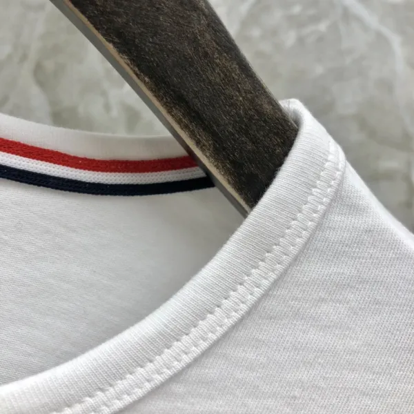 Thom Browne Classic Four-Bar Stripe Pocket T-Shirt Black - 26