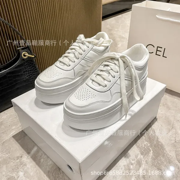 Lacoste Court Classic Pink and White Chunky Sneakers - 20