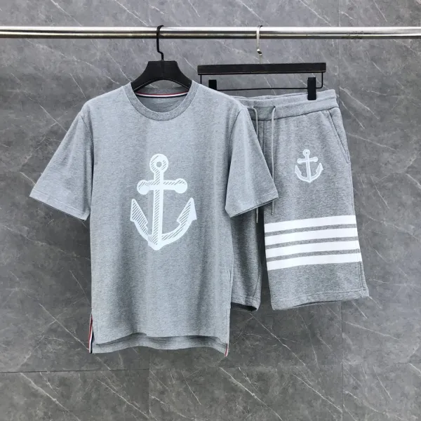 Off-White Anchor Print Black T-Shirt - 12