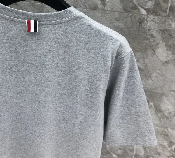 Thom Browne Anchor Embroidered Navy T-Shirt - 31
