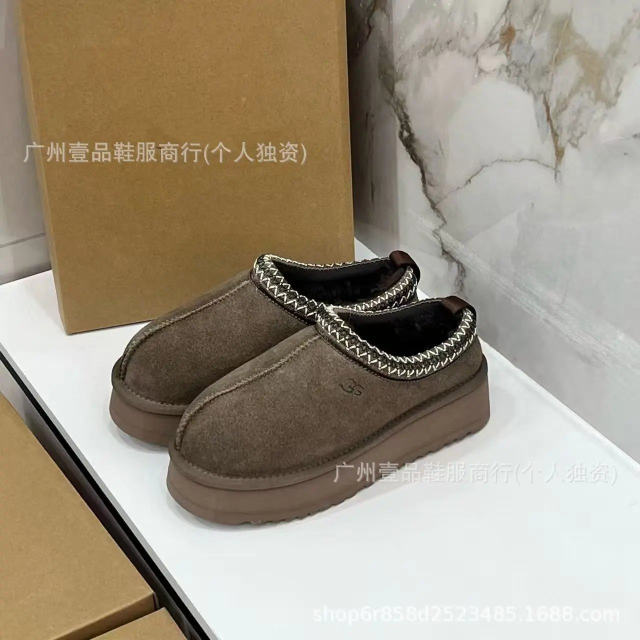 Ethnic style walnut color 3.5cm