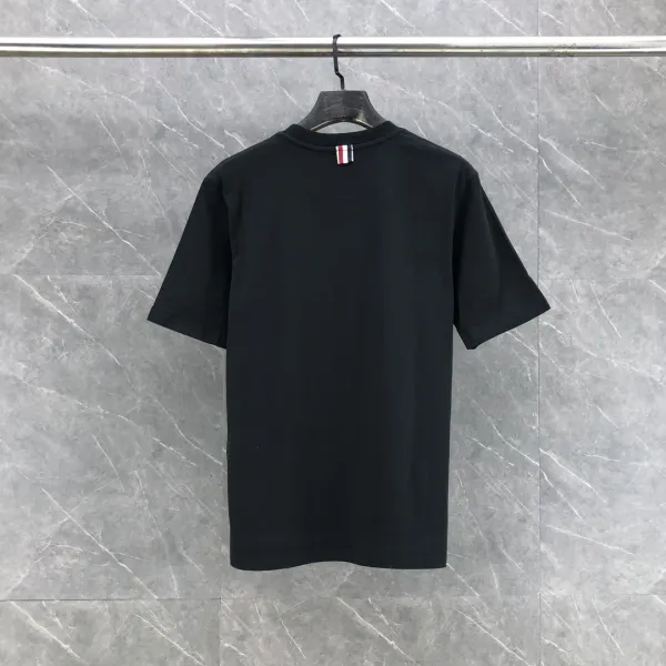 Thom Browne Raven Logo White T-Shirt - 14