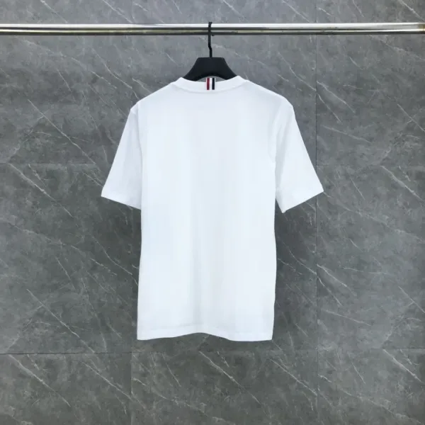 Thom Browne Raven Logo White T-Shirt - 46