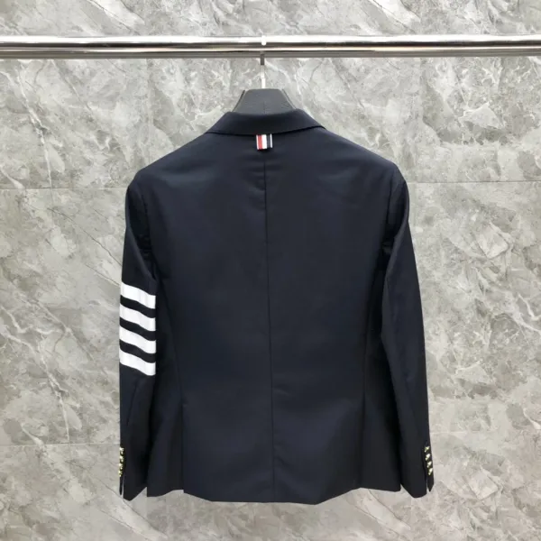 Thom Browne Classic Four-Bar Stripe Navy Blazer - 12