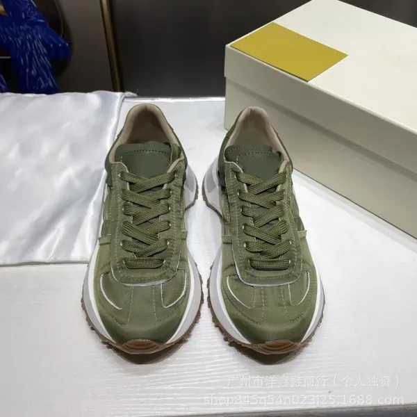 Maison Margiela Tabi Sneaker Black Beige Chunky Sneakers - 36