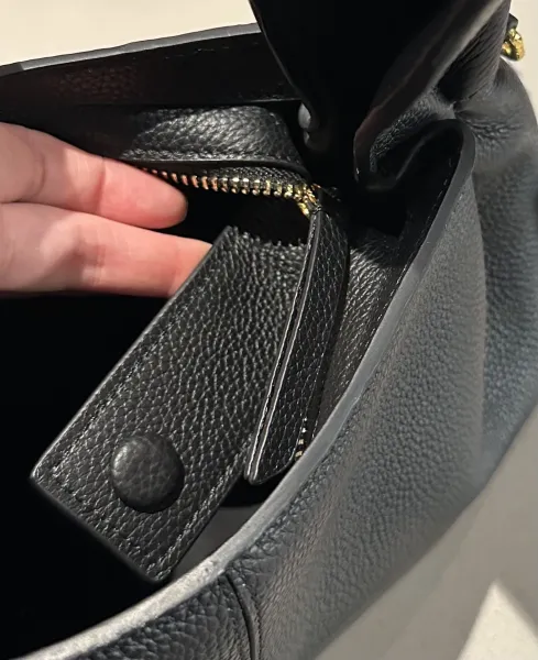 Bottega Veneta Jodie Bag Off-White Pebbled Leather Hobo Bag - 12