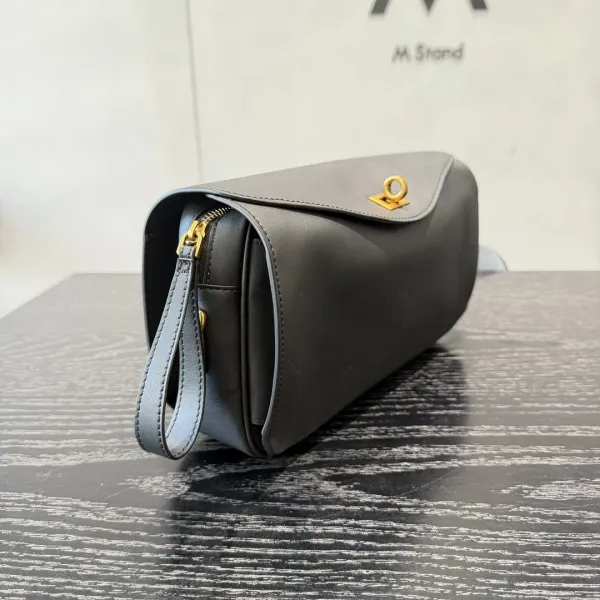 M Stand Beige Envelope Crossbody Bag - 14