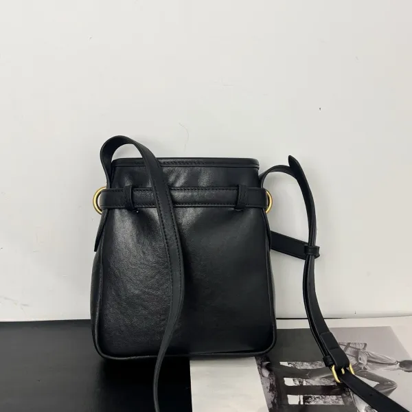Off-White Industrial Belt Bucket Bag Black - 12