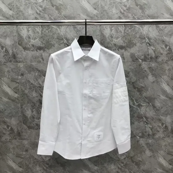 Off-White Industrial Stripe White Cotton Shirt - 3