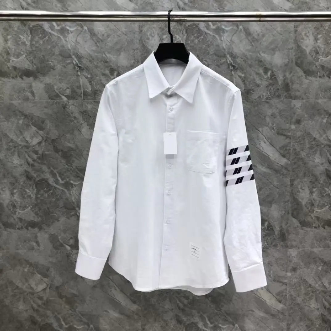 Off-White Industrial Stripe White Cotton Shirt - 11