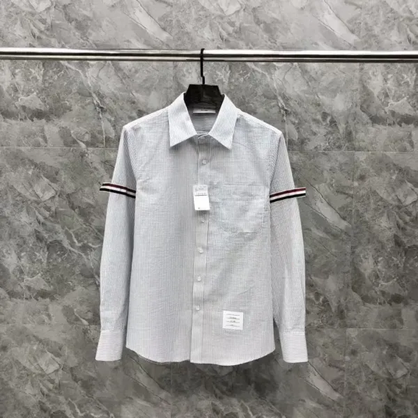Off-White Industrial Stripe White Cotton Shirt - 33