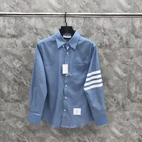 Off-White Industrial Stripe White Cotton Shirt - 43