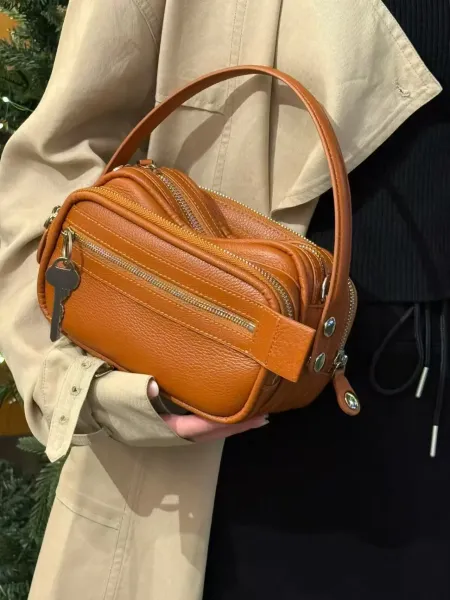 Balenciaga Hourglass Mini Black Leather Handbag - 20