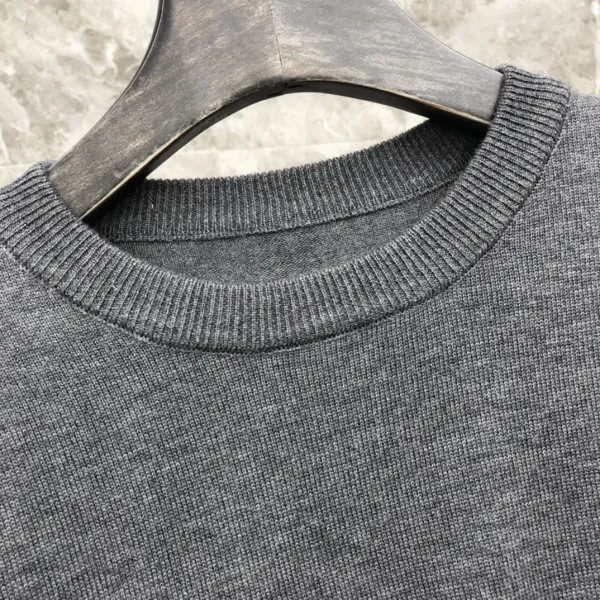 Thom Browne 4-Bar Stripe Navy Wool Sweater - 16