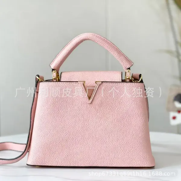 Valentino Garavani VLogo Small Top Handle Bag Black Handbag - 6