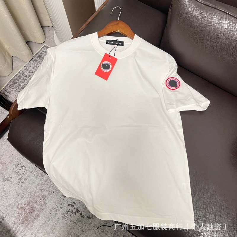 Canada Goose Logo Patch Black T-Shirt - 4