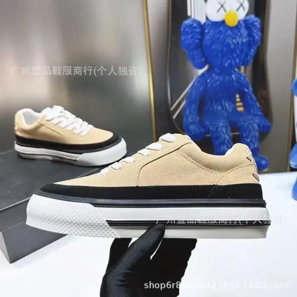 Off-White x KAWS Industrial Low Pink Suede Sneakers - 16
