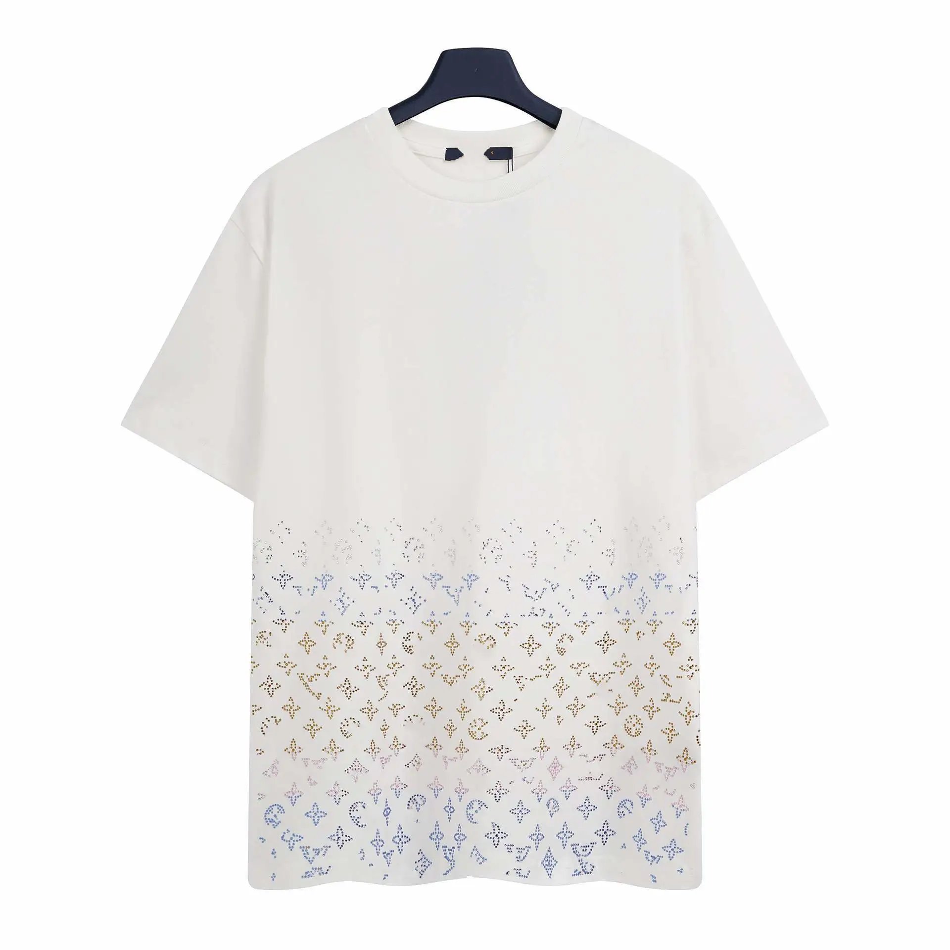 Louis Vuitton Monogram Perforated Gradient T-Shirt White - 1