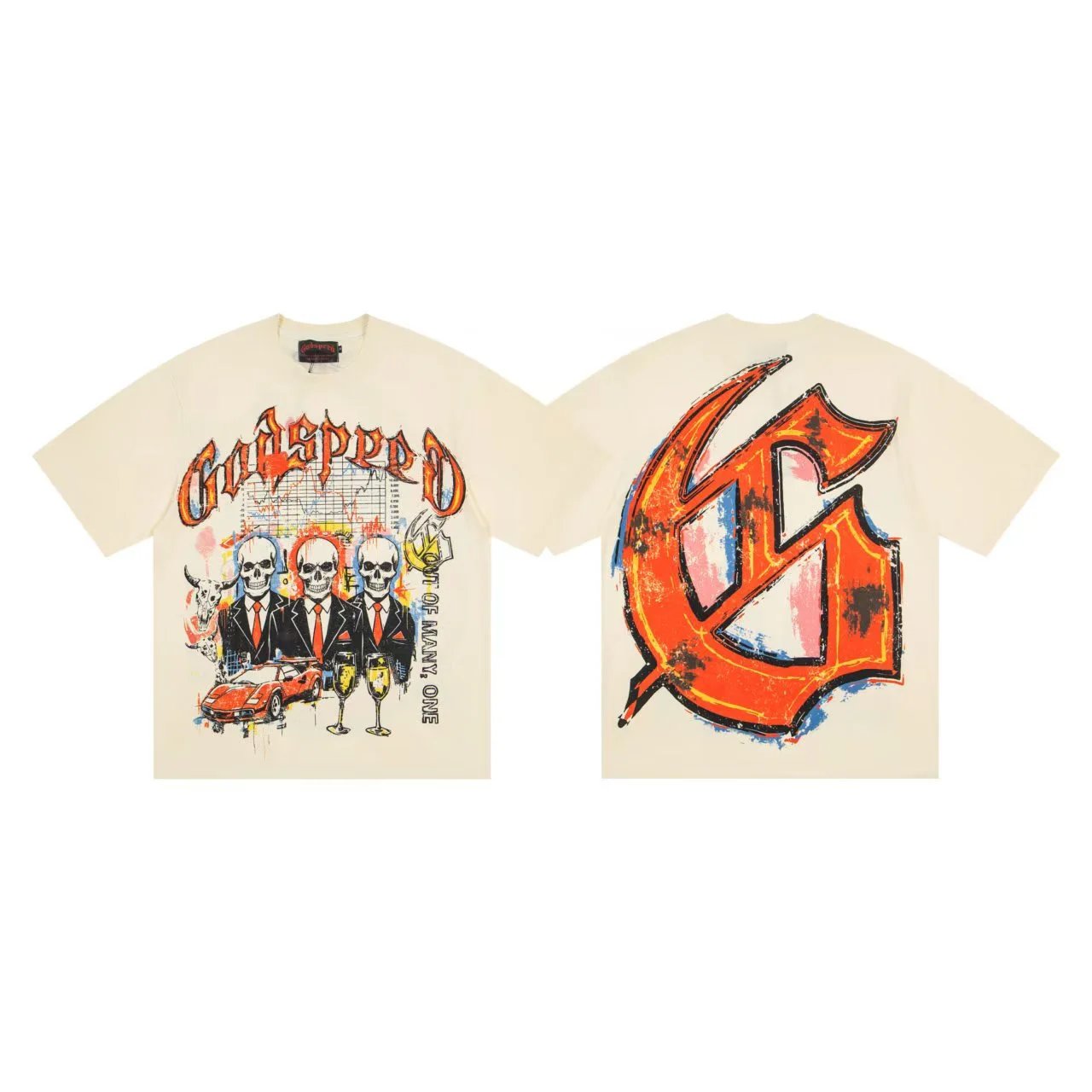 GRA Out Of Many One Graphic T-Shirt Collection Multicolor T-Shirt - 4