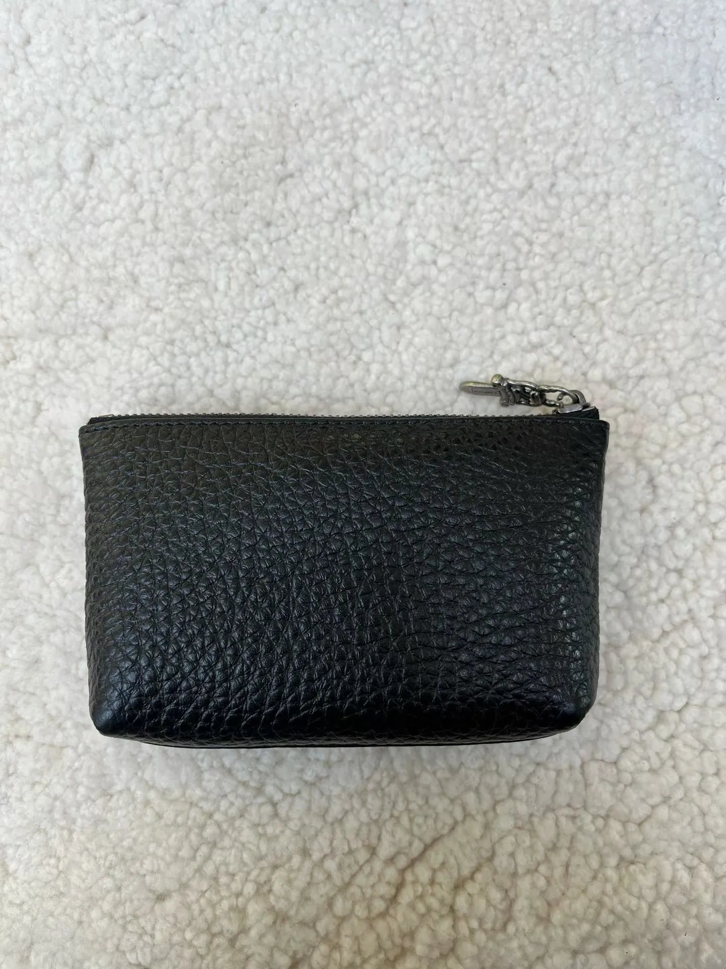 Philipp Plein Heart Embossed Coin Purse Black - 6