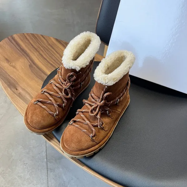 UGG Classic Mini Shearling-Lined Boot Brown - 13