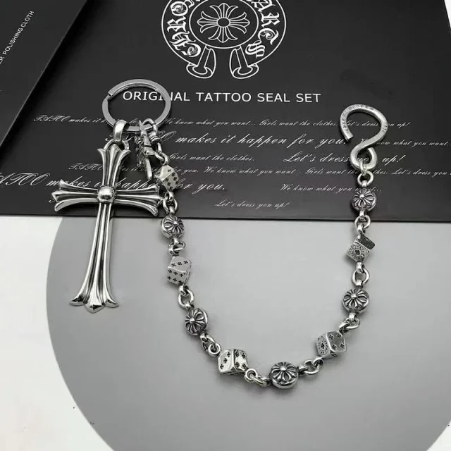 Chrome Hearts Jewelry Cross and fleur-de-lis pendant necklaces product detail image 17