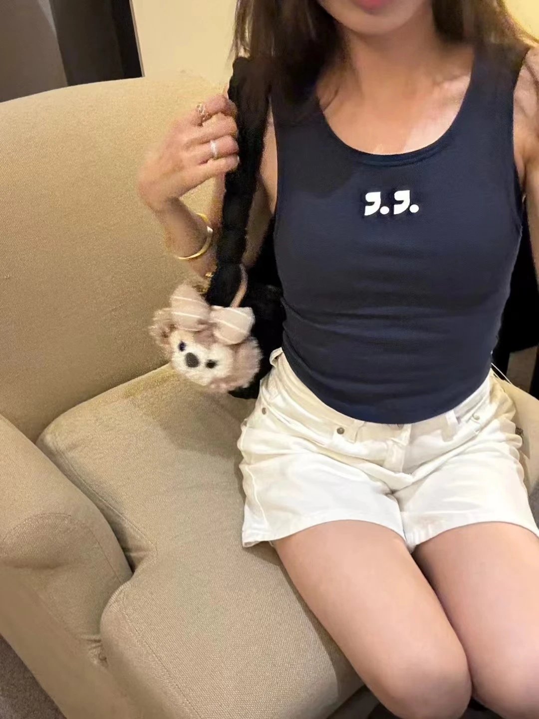 Rest & Recreation Ribbed Crop Tank Top Pink - 14