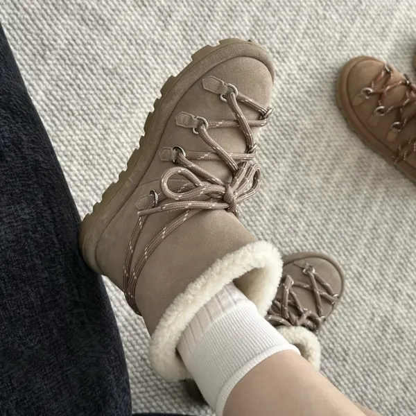 UGG Classic Mini Shearling-Lined Boot Brown - 4